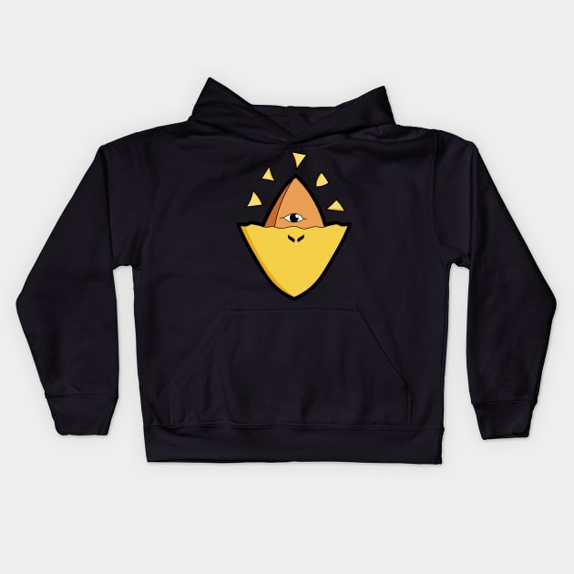 Pyramid Eye Kids Hoodie by TheHive